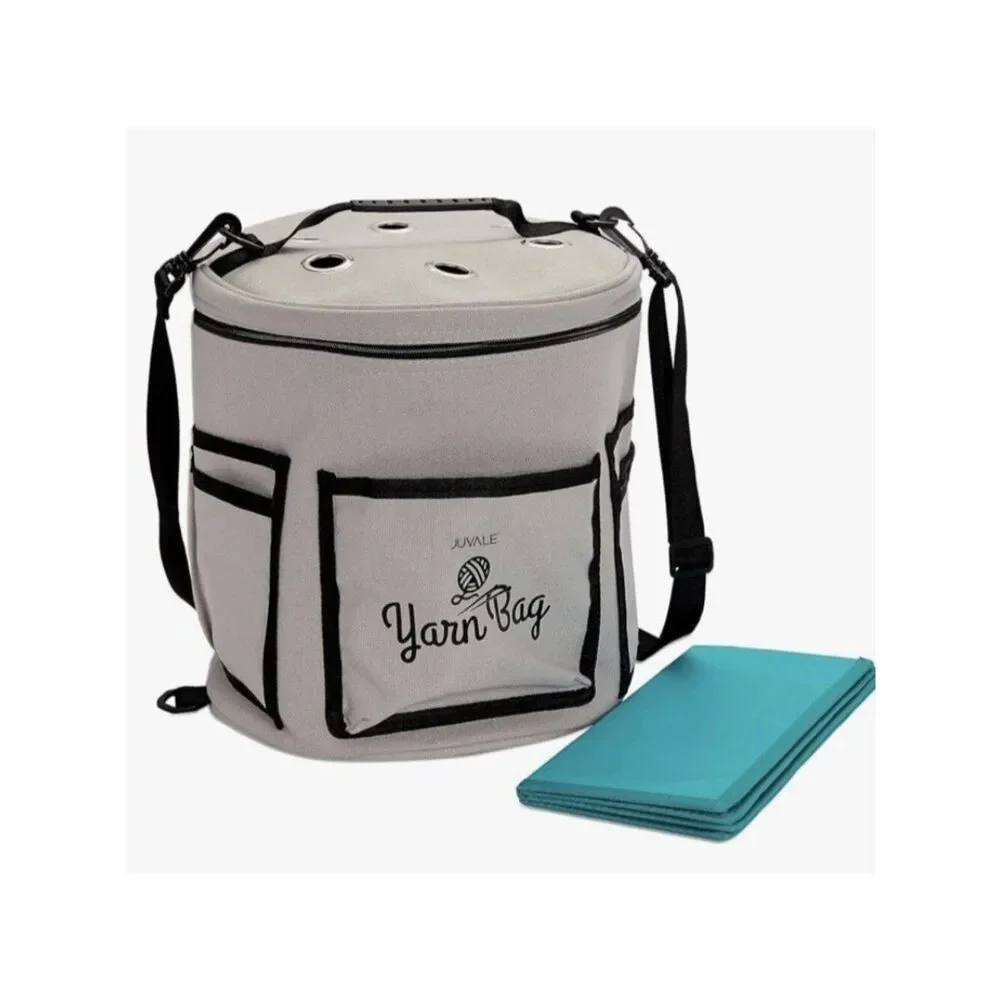 Yarn Boss Portable Crochet Storage Organizer Yarn Knitting Supplies Canvas NEW